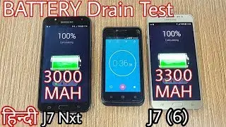 Galaxy J7 Nxt Vs Galaxy J7 (6) Battery Drain Test