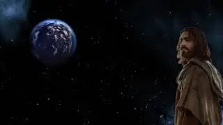 Jesus  animated video background loop