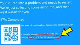 Fix: VIDEO_TDR_FAILURE (nvlddmkm.sys) BSOD on Windows 10