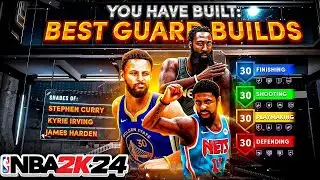 THE 3 BEST POINT GUARD BUILDS in NBA 2K24! *NEW* GAME BREAKING BUILDS! (OVERPOWERED)