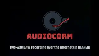Two-way DAW recording over the Internet (in REAPER or any DAW). It's free & easy!