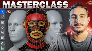 Everything about Re-topology in Blender Master-class