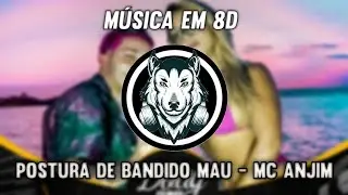 BH não é eles não, BH é noix - MC ANJIM - POSTURA DE BANDIDO MAU - Música em 8D (OUÇA COM FONE)