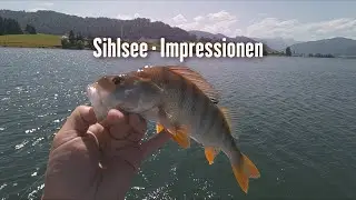 Angeln am Sihlsee - Impressionen  mit #unique_catches #icatchfish #sihlsee #berge #sommer