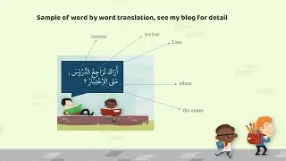 Learning Arabic Through Short Conversation - The Exam - الاِخْتِبَارُ