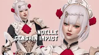The Sims 4 | NOELLE GENSHIN IMPACT | + CC Links | Create A Sims