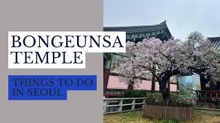 Free Things to do in Seoul - Bongeunsa Buddhist Temple