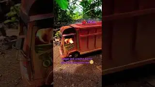 truk oleng terbakar 