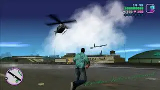 GTA Vice City Flying the Chopper without a wanted level