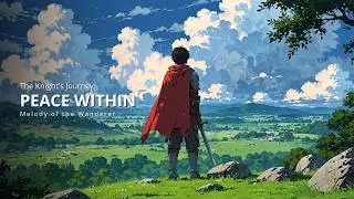 The Knight Who Finally Found Peace 🌿 | Relaxing Medieval Fantasy Music + Wind Ambience