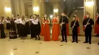 Вальс Цветов - П.И.Чайковский. Скрипка и флейта. (ГАТОБ им.Абая)