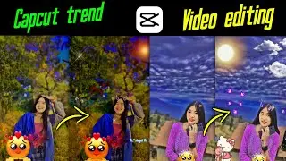 Capcut new trend with photo edit | Photo before / after edit show video || Capcut challenge