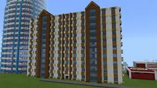 КАК ПОСТРОИТЬ КРАСИВЫЙ И ВЫСОКИЙ МНОГОЭТАЖНЫЙ ДОМ.КАК ПОСТРОИТЬ ДОМ В МАЙНКРАФТ.КАК ПОСТРОИТЬ ГОРОД