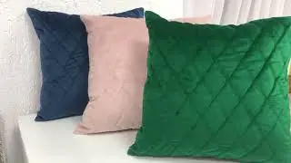ПОдушка-сюрприз! декоративная из бархата! 8-962-443-12-12