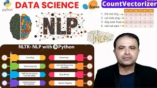 NLP: Tokenization, Stop Word Removal, Stemming, Lemmatization & Vectorization with Sklearn