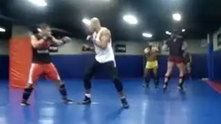 Treino de Anderson silva Ferrugem Fontinelle Gigante