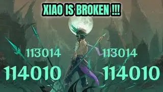 Xiao when he finally Crits!!!| GENSHIN IMPACT