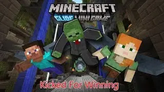 Getting Kicked for winning - Minecraft Glide PS4 Online!