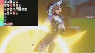 Character Damage Taking Moans Tier List