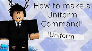 How to make a Uniform Command in Roblox Studio! (2024)