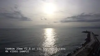 TAMRON 20mm f2 8 Di III OSD M 1:2 4K VIDEO SAMPLE