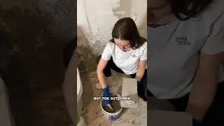 Вместо плитки в ванной🤩 сделала за 300₽…  #бюджетныйремонт #ремонтсвоимируками #хоумстейджинг