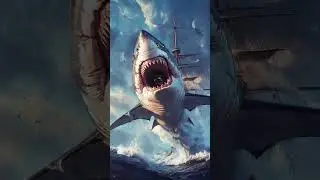 Shark swallows a sailor 