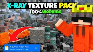 X-Ray Mode in Minecraft Pocket Edition 😱 | 100% Working MCPE Xray | No Ban (2026)