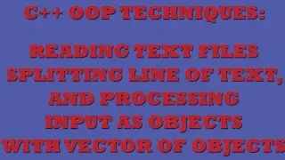 C++ Programming Challenge: Working with Text Files and Array Of Objects