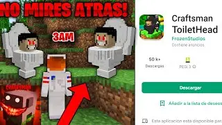 ¡INVOCO a ESTOS SKIBIDI TOILET en CRAFTSMAN SIN MODS!! 😨