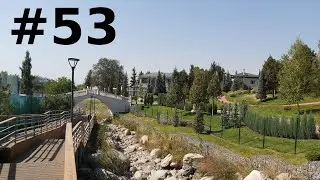 New Terrain Path in Almaty | Right Esentai River | Walking Areas in Almaty | Places to Visit Almaty