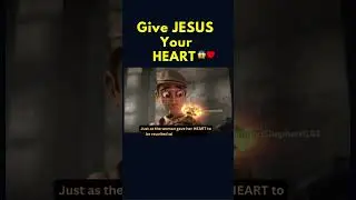 Give JESUS Your HEART🥹 ♥️🔥 #shorts #youtubeshorts #jesus #catholic #fypシ
