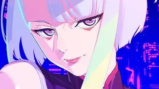 ROSA WALTON x HALLIE COGGINS - I REALLY WANT TO STAY AT YOUR HOUSE (LYRIC) AMV CYBERPUNK EDGERUNNERS