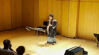世界初演⭐️「水無月の夕」Soir de juin pour shakuhachi /夏田昌和作曲Masakazu Natsuda/パリ日本文化会館2023