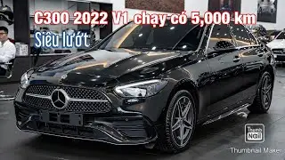 C300 2022 bản V1 siêu lướt 5,000 km tại H3T Auto