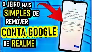 COMO DESBLOQUEAR CONTA GOOGLE DE QUALQUER CELULAR REALME (NOVO MÉTODO 2025) SEM PC! MUITO SIMPLES.