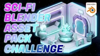 Sci-Fi Orville Room Blender Asset Pack Challenge | Second Asset Library Challenge