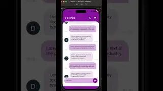 Flutter: Create Chat Page UI (Messaging App) 