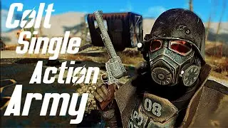 Fallout 4 New Vegas - Colt Single Action Army Showcase - Weapon mod - PC - By ToastyFresh