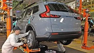 2024 Honda CR-V Production in Canada TIME-LAPSE