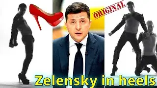 Jewish Ukraine President Zelensky Does Erotic Dance In Heels
