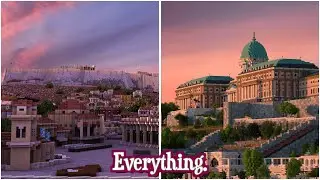 The Acropolis, Roman Coliseum... Greece in Minecraft Is Incredible