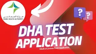 DHA (Dubai) Medical License Exam Application Step by Step