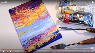 Seascape Painting / Acrylic Painting / STEP by STEP