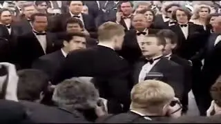 Jean-Claude Van Damme vs. Dolph Lundgren Cannes, 1992 fake