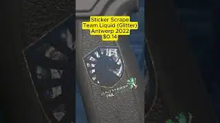 Team Liquid (Glitter) Antwerp Sticker Scrape 