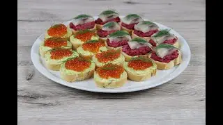 Закуски на праздничный стол / вкуснейшие закуски на праздничный стол