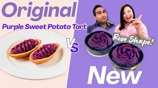 OKINAWA Sweets Review!! New Beni imo Tart Taste Test💜