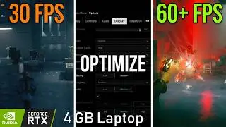 Оптимизация Control | Guide | Patch 1.30 | +20 FPS | RTX On | RTX 3050 4GB Laptop