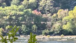 Train across the river